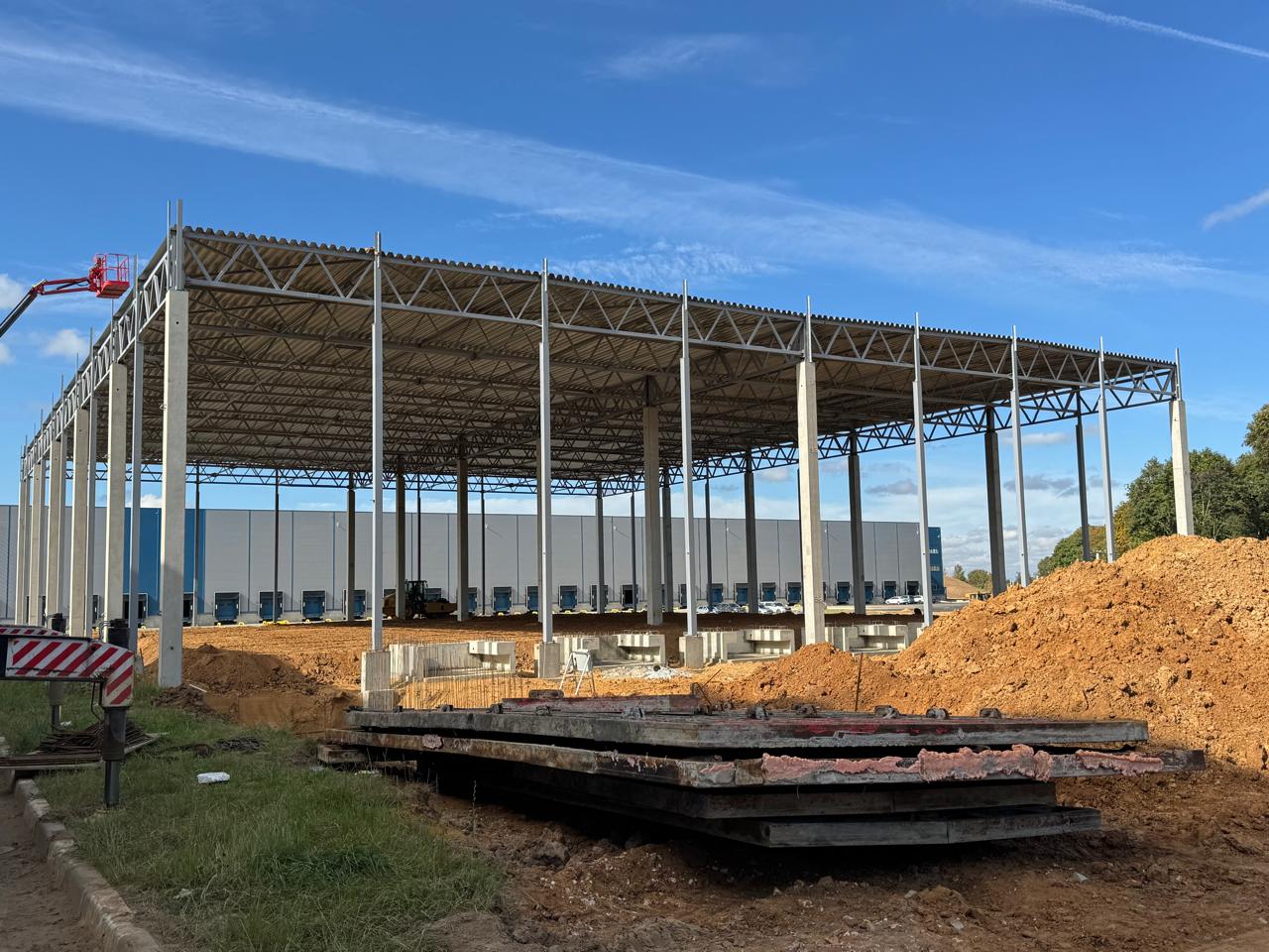 Логопарк Софьино. Cтроительство Корпусов 10 и 12 Логопарк Софьино. Cтроительство Корпусов 10 и 12